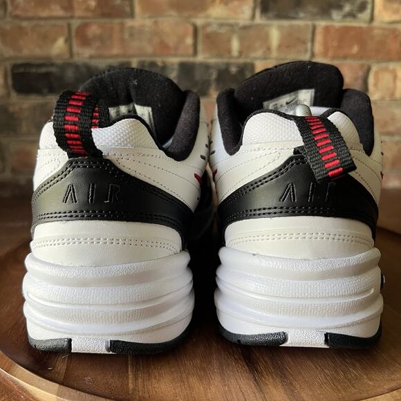 Nike Air Monarch IV Men\'s 10 Wide White Black Red Walking Shoes Sneakers main image 15